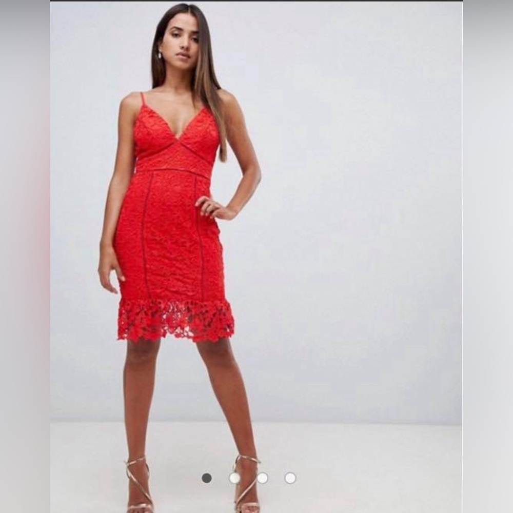ASOS Red Mini Dress - UK 8 - new tags on
